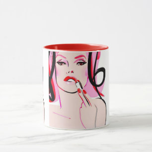 Taza Manipulación lúcida de los labios
