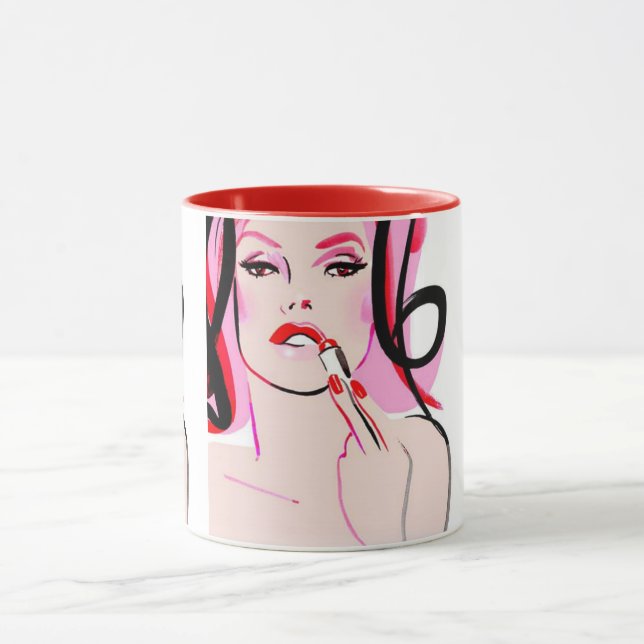 Taza Manipulación lúcida de los labios (Centro)