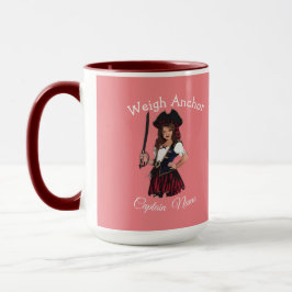 Taza Manipulación pirata rosada