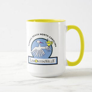 Taza Mano Amarilla de 15 oz de Lemontiniville grande