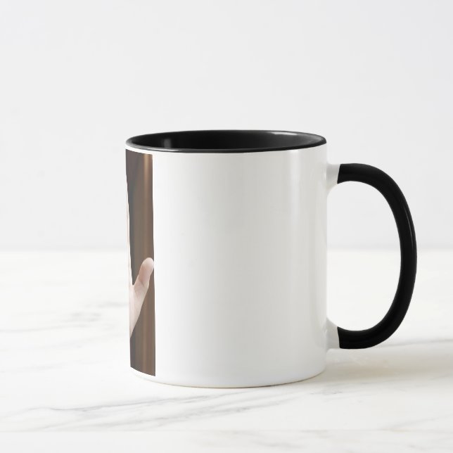 Taza Mano del corazón de ILY (Derecha)