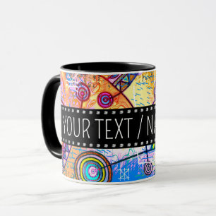 Taza Mano dibujada por EDDArt - Dream Scale 1