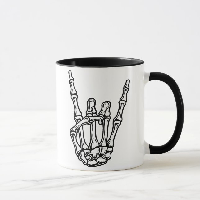 Taza Mano huesuda de la roca (Derecha)