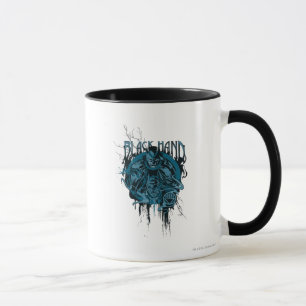 Taza Mano negra - Collage gráfico