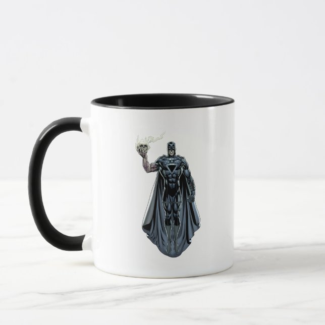 Taza Mano negra con cráneo 2 (Izquierda)
