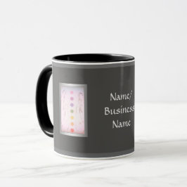 Taza Manos de curación holísticas plateadas