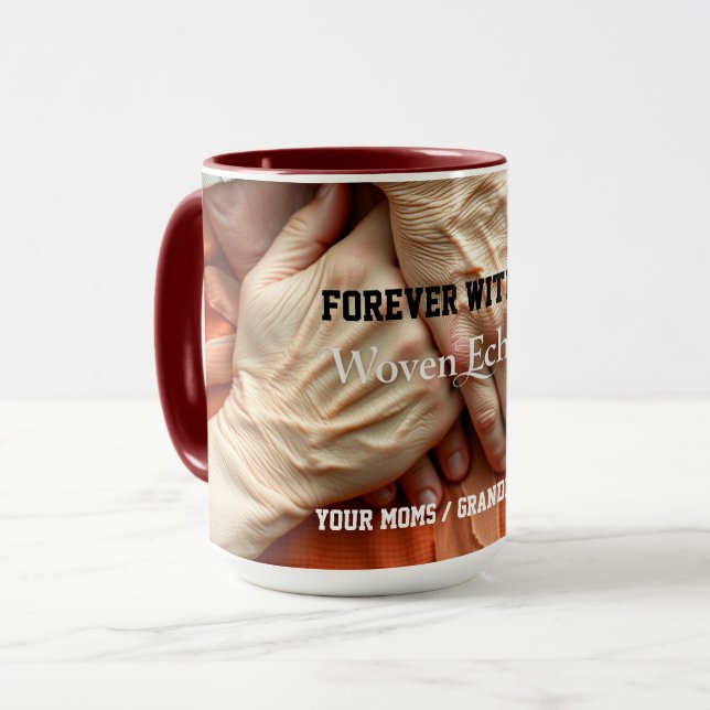 Taza Manos de Ecos Entrelazados (Anverso izquierdo)
