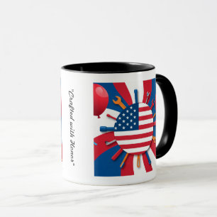 Taza "Manos de honor"