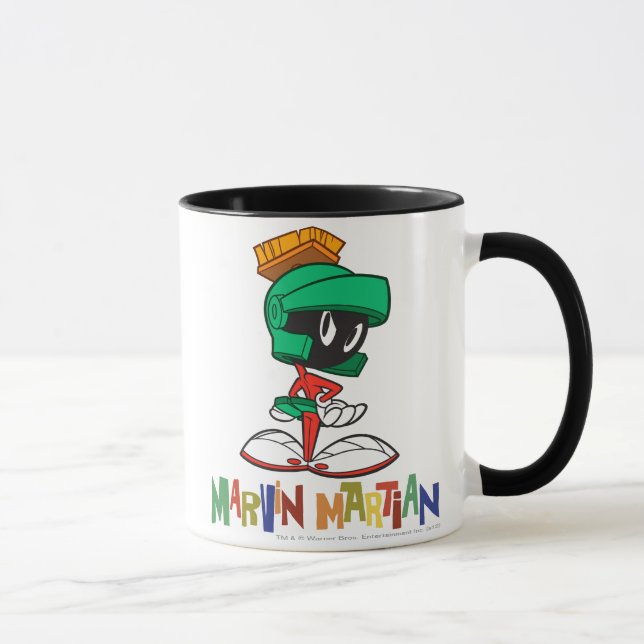 Taza Manos en las caderas MARVIN THE MARTIAN™ (Derecha)