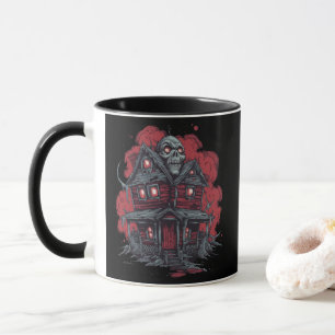 Taza Mansión Cima de Cráneo: Una Pesadilla Desatada