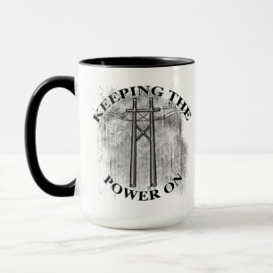 TAZA MANTENER LA ENERGÍA ENCENDIDA