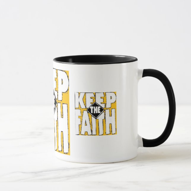 Taza mantener la fe (Derecha)