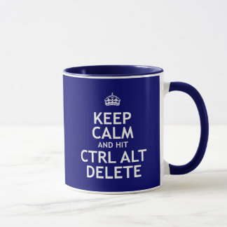 Taza Mantenga cancelación tranquila y del golpe del