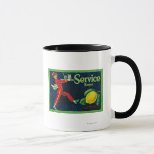 Taza Mantenga el limón LabelLa Habra, CA