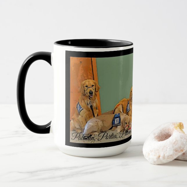 Taza Mantenga los perros (Con donut)