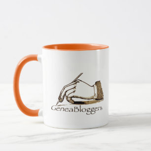 Taza Mantengan la calma GeneaBloggers Mug