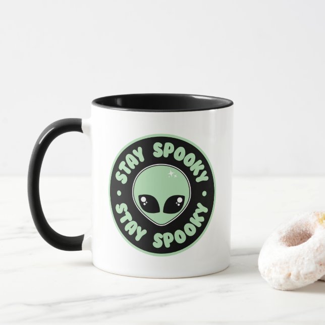 Taza Manténganse Tonto (Con donut)