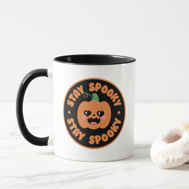 Taza Manténganse Tonto (Con donut)
