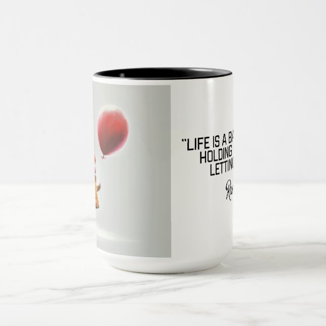 Taza Manteniéndose y dejando ir (Centro)