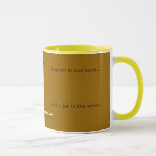 Taza Mantequilla de cacahuete. Cura qué aflige ya.