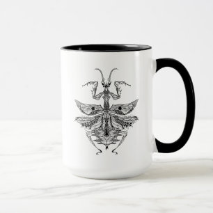 Taza Mantis religiosa inspirada