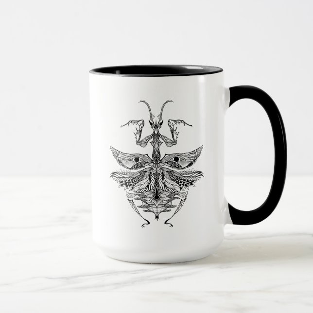 Taza Mantis religiosa inspirada (Derecha)