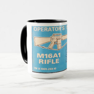 Taza Manual del operador M16 A1 Café Mug