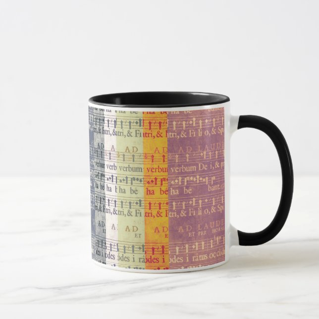 Taza Manuscritos multicolores medievales (Derecha)