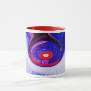 Taza manzana de la buena suerte