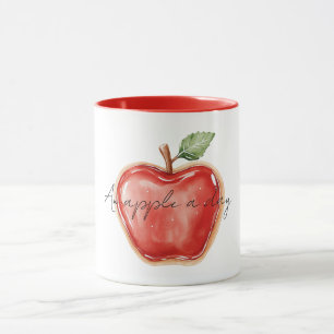 Taza Manzana Roja Al Día