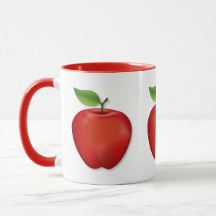 Taza Manzana Roja Brillante