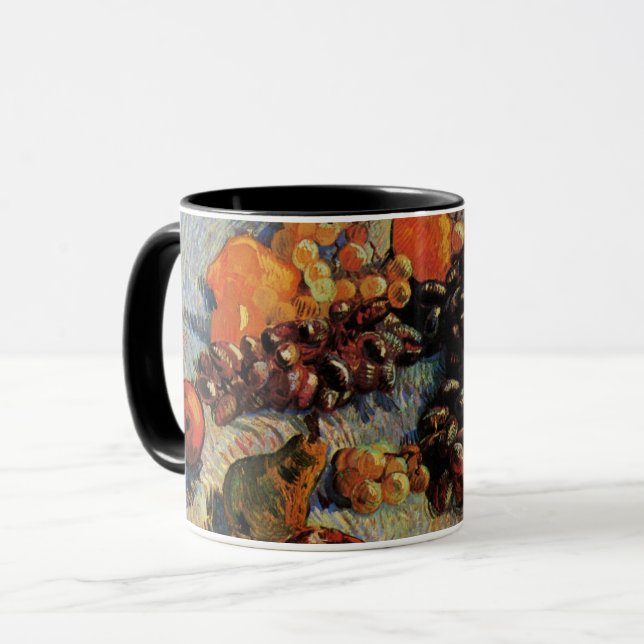 Taza Manzanas, peras, leones, uvas de Vincent van Gogh (Anverso izquierdo)