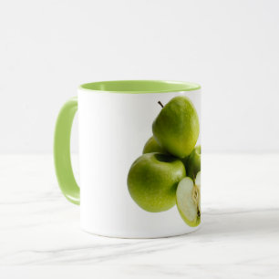 Taza "Manzanas verdes" Foto Cute. Comprar ahora