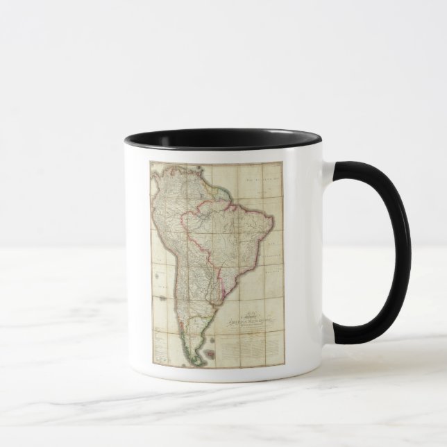 Taza Mapa 3 de Sudamérica (Derecha)