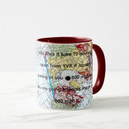 Taza Mapa aéreo