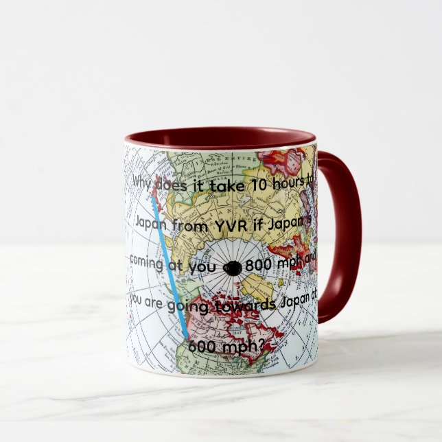 Taza Mapa aéreo (Anverso derecho)
