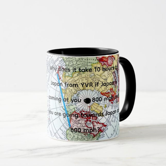 Taza Mapa aéreo (Anverso derecho)
