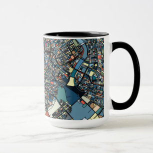 Taza Mapa colorido de Tokio