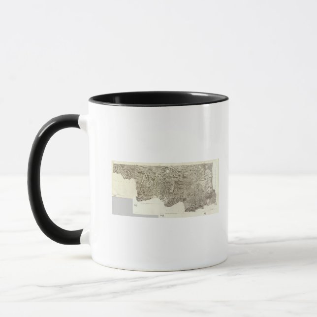 Taza Mapa compuesto de Francia (Izquierda)