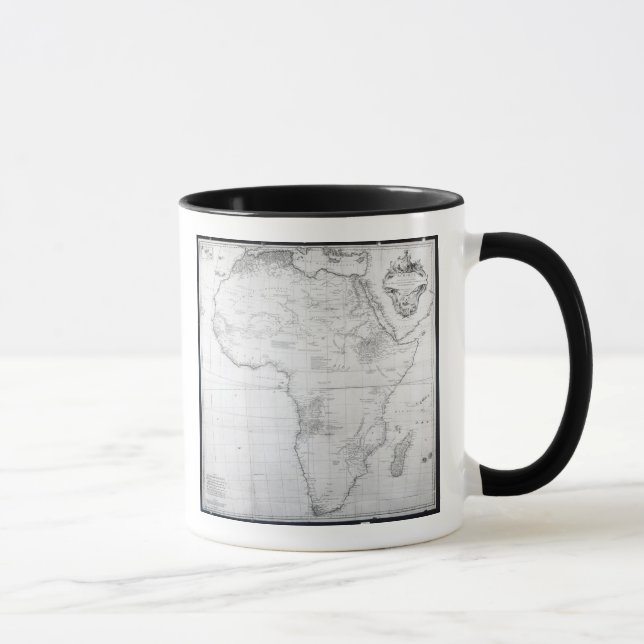 Taza Mapa de África (Derecha)