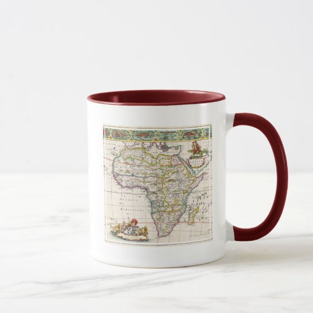 Taza Mapa de África el | Nova África (Derecha)