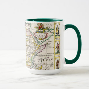 Taza Mapa de África el   Nova África