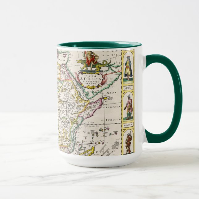 Taza Mapa de África el | Nova África (Derecha)