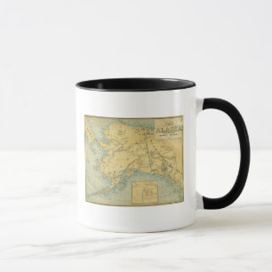 Taza Mapa De Alaska