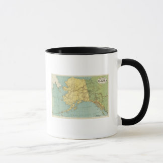 Taza Mapa de Alaska de Rand McNally