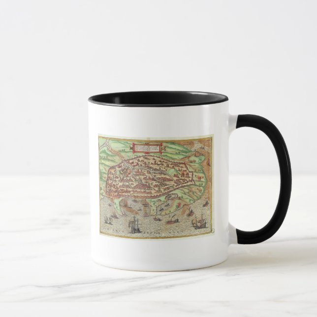 Taza Mapa de Alexandría (Derecha)