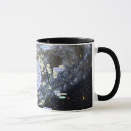 taza Mapa de Andrómeda