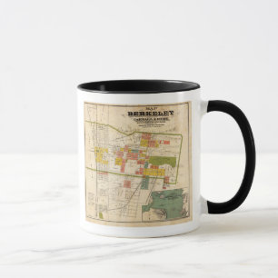 Taza Mapa de Berkeley