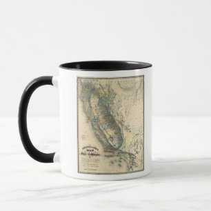 Taza Mapa de Britton y Rey de California