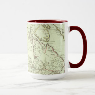 Taza Mapa de Canadá